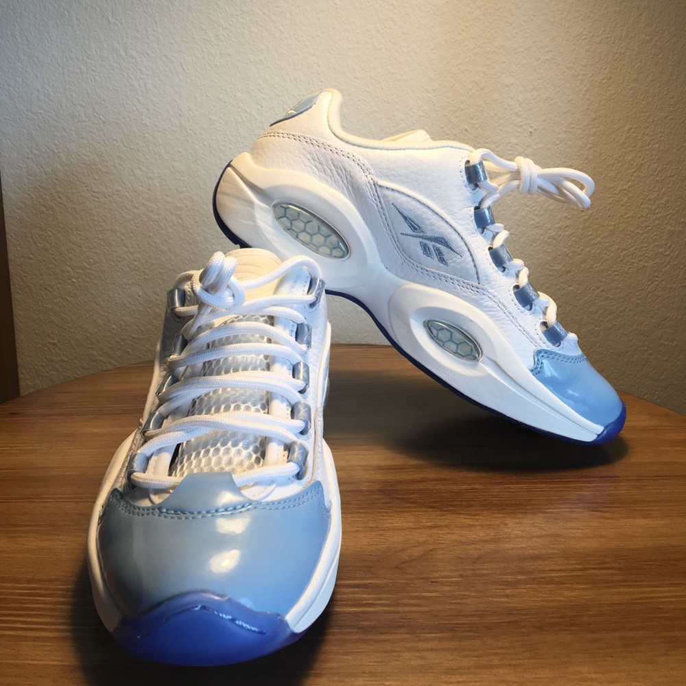 Reebok Question Low Iverson Fluid Patent Leather
